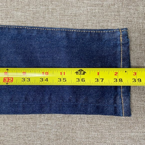 Levi's 721 Selvedge Skinny Denim Jean Women 25 x 30 High Rise Italian Fabric NWT - Picture 16 of 16